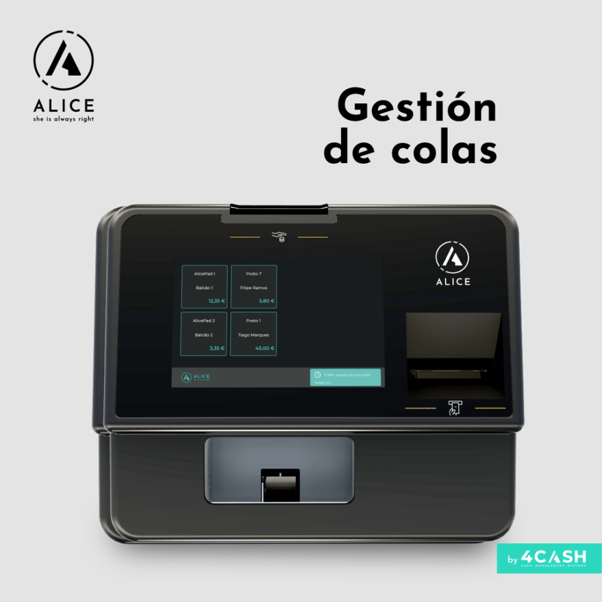 Cajón de cobro automático Alice