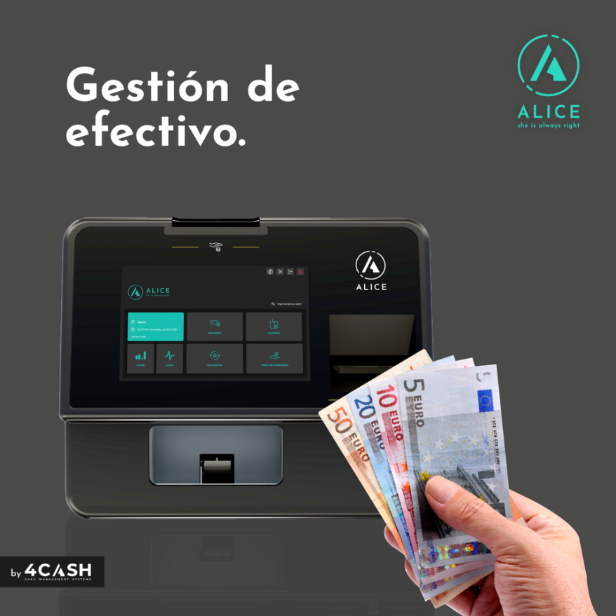 Cajón de cobro automático Alice